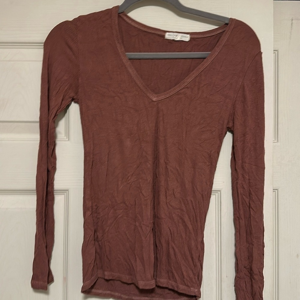 Truly madly and deeply mauve top